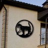 Декоративный элемент фасада "Тигр "