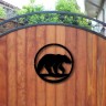 Декоративный элемент фасада "Медведь 1" 