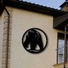 Декоративный элемент фасада "Медведь 2"