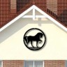 Декоративный элемент фасада "Лошадь 5"