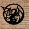 Декоративный элемент фасада "Дракон 5"