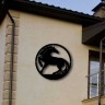 Декоративный элемент фасада "Лошадь 2"